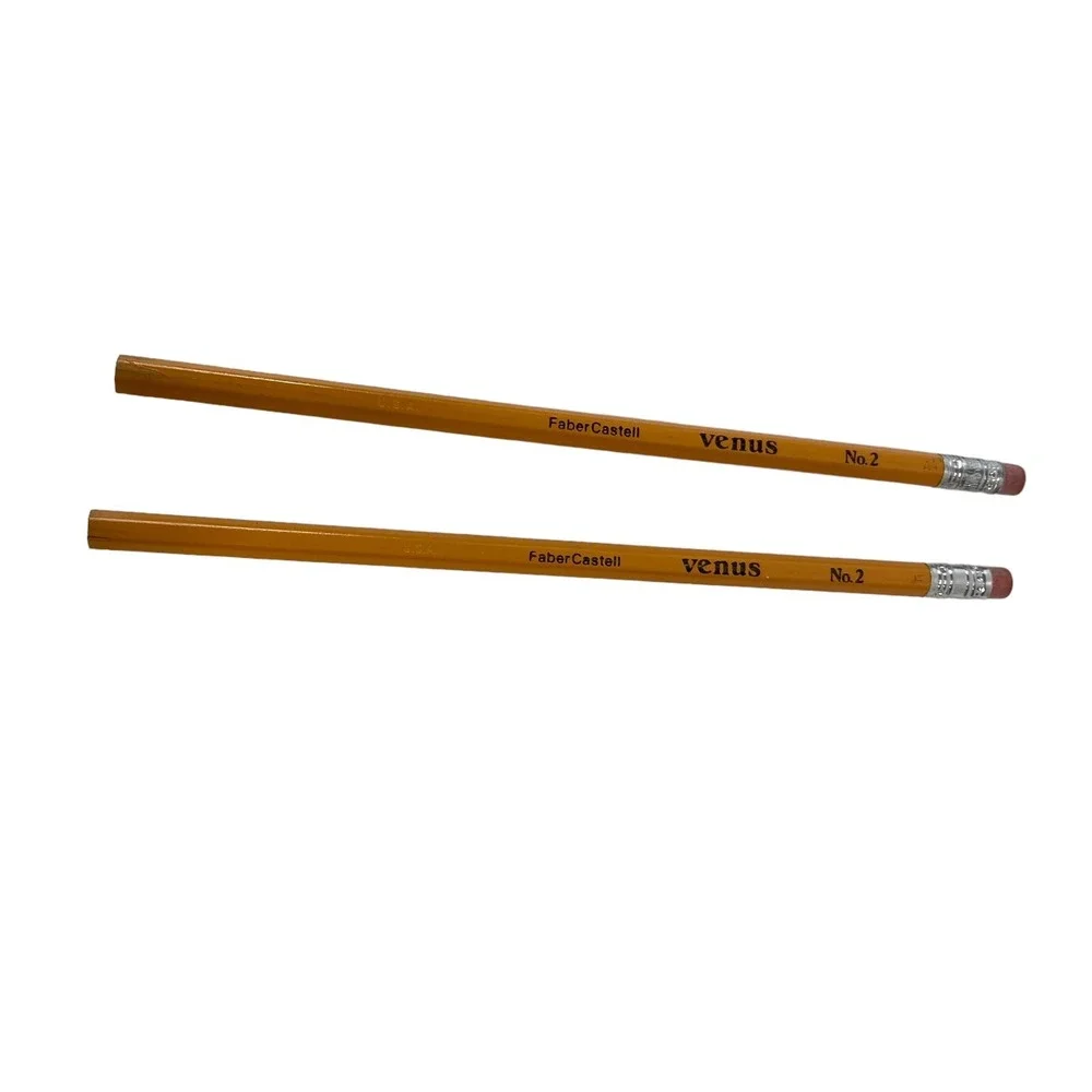 7 Vintage Pencils 5 Empire‎ Arco  88 No 2 NOS Yellow Bonded Lead 2 Faber Castell